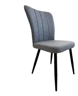 Čalúnené stoličky Stolička Dc-178 Werona 10 – Grey