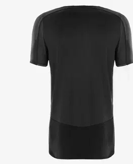 dresy Futbalový dres Viralto Solo s krátkym rukávom čierny prúžkovaný