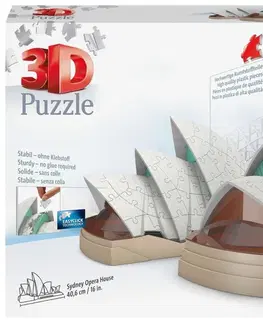 Hračky puzzle RAVENSBURGER - Budova Opery v Sydney 216 dielikov