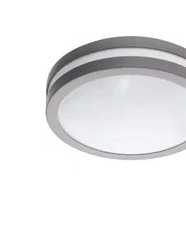 Svietidlá Eglo Eglo 97299 - LED Stmievateľné kúpeľňové svietidlo LOCANA-C LED/14W šedá IP44 