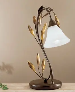 Stolové lampy Kögl Zakrivená stolná lampa CAMPANA