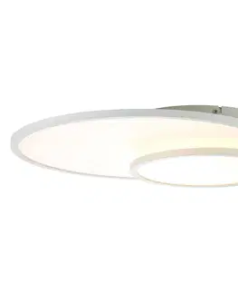 Stropné svietidlá Brilliant Stropné LED svietidlo Bility, okrúhle, rám biely