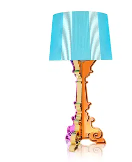 Stolové lampy Kartell Kartell Bourgie stolná LED lampa viacfarebná modrá