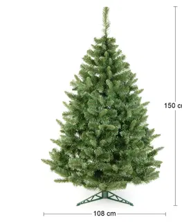Vianočné stromčeky NABBI Christee 13 vianočný stromček 150 cm zelená