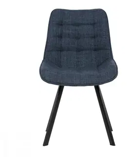 Jedálenské stoličky a kreslá Jedálenská stolička HC-465 Autronic Modrá
