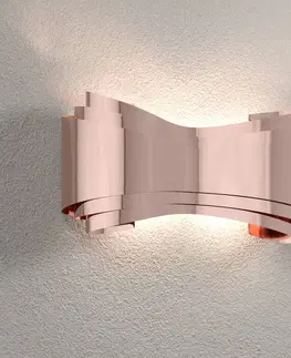 Nástenné svietidlá Selène Ionica - dizajnové nástenné svietidlo LED medenej farby
