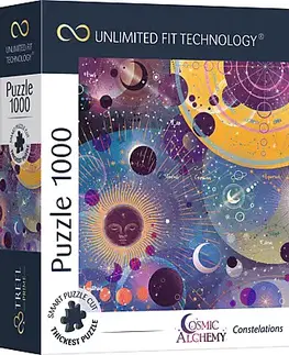 Hračky puzzle TREFL - Puzzle 1000 UFT - Kozmická alchýmia: Súhvezdia
