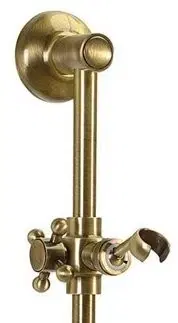 Držadlá k vani SAPHO - ANTEA Posuvný držiak sprchy, 670, bronz SAL0036