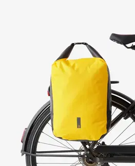 cyklistick Nepremokavá taška na bicykel 500 na nosič batožiny 20 l