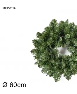 Vianočné dekorácie MAKRO - Veniec vianočný 60cm