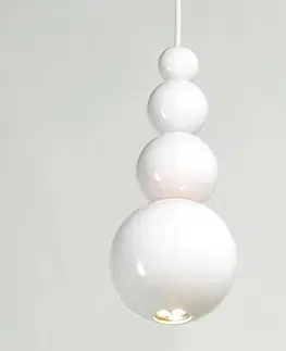 Závesné svietidlá Innermost Innermost Bubble závesná lampa v bielej