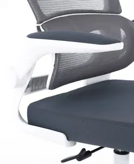 Čalúnené Kancelárska stolička KA-E530 Autronic Sivá