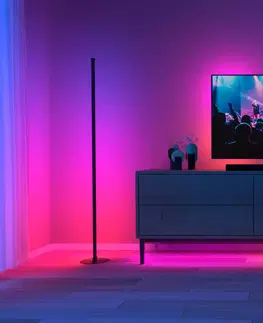 SmartHome stojacie lampy Hama LED stojacia lampa s hudobným senzorom smart RGB stmievateľná