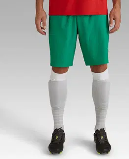 nohavice Futbalové šortky pre dospelých Viralto Club zelené