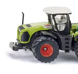 Hračky - dopravné stroje a traktory SIKU - Farmer - Traktor Claas Xerion w cisternou, 1:87