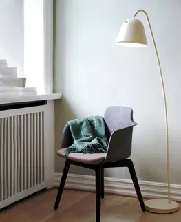 Stojacie lampy do obývačky Nordlux Stojaca lampa Fleur s pohyblivým tienidlom