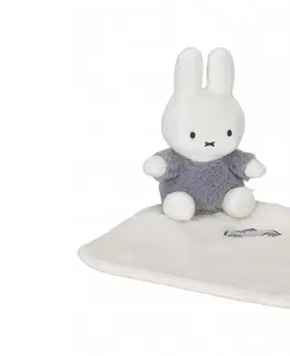 Plyšové hračky LITTLE DUTCH - Maznáčik králiček Miffy Fluffy Blue