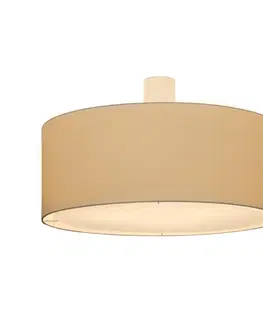 Stropné svietidlá Menzel Menzel Living Elegant stropné svietidlo krém 60 cm