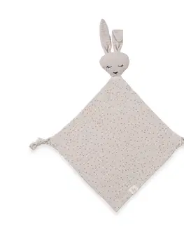 Plyšové hračky HAUCK - Prítulka CUDDLE N PLAY, rabbit beige dots