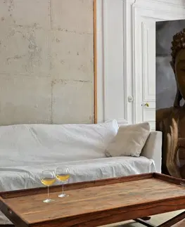 Paravány Paraván Buddha Dekorhome 135x172 cm (3-dielny)