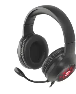 Slúchadlá Speedlink Virtas Illuminated 7.1 Gaming Headset, black, použitý, záruka 12 mesiacov SL-860013-BK