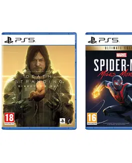 Hry na PS5 Death Stranding CZ (Director’s Cut) + Marvel’s Spider-Man: Miles Morales CZ (Ultimate Edition) PS5