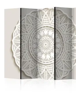 Paravány Paraván Mandala 3D Dekorhome 135x172 cm (3-dielny)