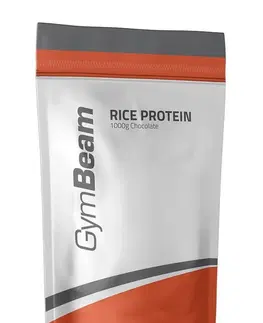 Vegánske proteíny Rice Protein - GymBeam 1000 g Chocolate
