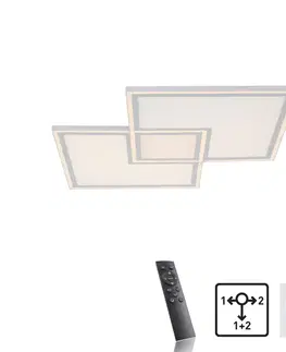 Stropné svietidlá JUST LIGHT. LED stropné svetlo Lemovanie CCT, 67,5 x 67,5 cm