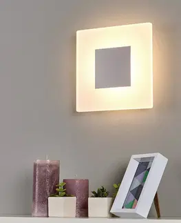 Stropné svietidlá Lindby Hranaté stropné LED svietidlo Tarja