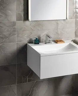 Kúpeľňa SAPHO - LUPO umývadlo 72x45cm, liaty mramor, biela LP072