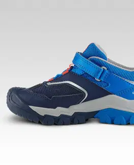tenis Detská nízka obuv Crossrock na horskú turistiku 24 - 34 modrá