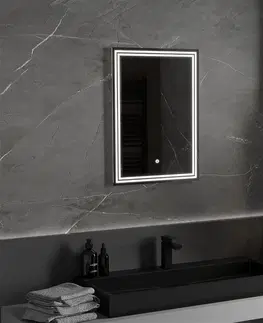 Kúpeľňa MEXEN - Taco zrkadlo s osvetlením 50 x 70 cm, LED 6000K, 9805-050-070-611-00