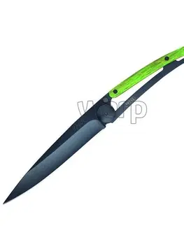 Outdoorové nože Vreckový nôž Deejo 1GB008 Black 37g, green beech