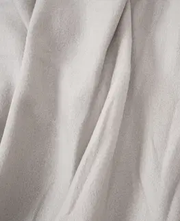 Prikrývky na spanie Deka fleece sivá, 130 x 160 cm
