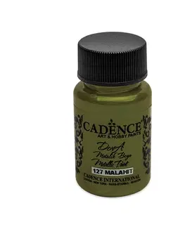 Hračky CADENCE - Akrylová farba Cadence D.Metalic, zlatozelenej, 50