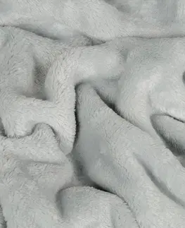 Prikrývky na spanie Matex Deka s rukávmi Kangoo sivá, 150 x 210 cm