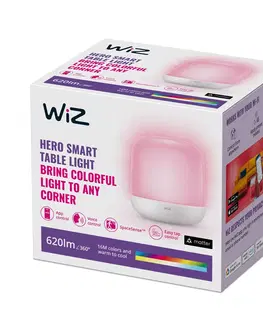 SmartHome stolové lampy WiZ WiZ Hero stolná LED lampa RGBW, prenosná
