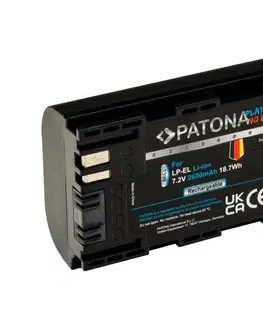 Predlžovacie káble PATONA PATONA - Aku Canon LP-EL 2600mAh Li-Ion Platinum pre blesk Speedlite EL-1 
