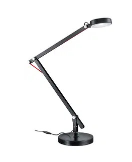 Stolove lampy Moderná stolová lampa čierna vrátane LED - Etienne