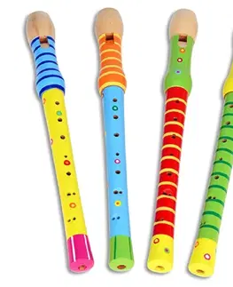 Hudobné hračky BONTEMPI - drevená baroková flauta 313010