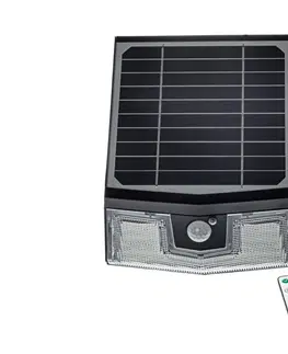Svietidlá  LED Solárne nástenné svietidlo so senzorom TRANSFORMER LED/7W/3,7V IP65 + DO 