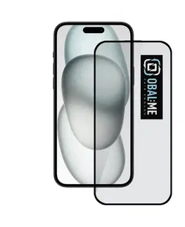 Tvrdené sklá pre mobilné telefóny OBAL:ME 5D Ochranné tvrdené sklo pre Apple iPhone 15, black 57983118463