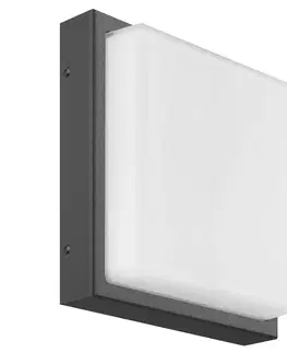Vonkajšie nástenné svietidlá LCD Nástenné svietidlo Ernest E27 bez snímača grafit