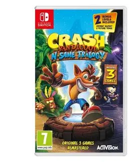 Hry pre Nintendo Switch Crash Bandicoot N.Sane Trilogy NSW