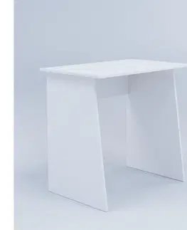 Písacie stoly Písací Stôl V Bielej Farbe Masola Mini 80cm Biely