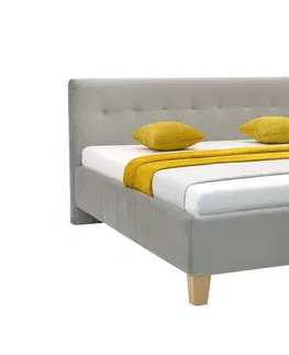 Postele SOŇA NKH čalúnená posteľ s úložným priestorom