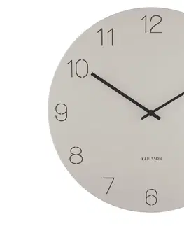 Hodiny Nástenné hodiny Karlsson KA5762WG, 45 cm šedá