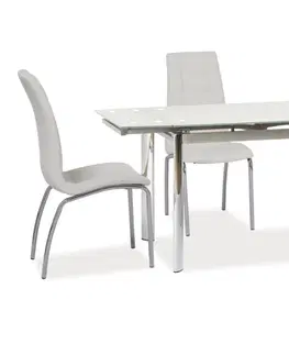 Jedálenské stoly Rozkladací jedálenský stôl GD019 Signal