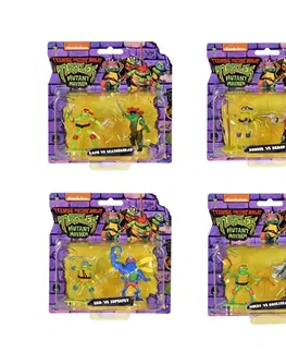 Hračky - rozprávkové figúrky ORBICO - Teenage Mutant Ninja Turtles - Minifigúrky korytnačky NINGA, 2 ks v balení,, Mix Produktov